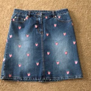 Lilly Pulitzer Denim Skirt